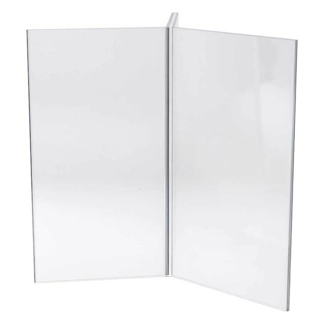 Suport meniu cu șase fețe, format 100x210mm, Portrait, 6buc/set, JJ DISPLAYS