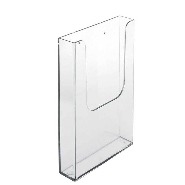 Suport pentru pliante de perete, format 1/3A4 (100 x 210mm), JJ DISPLAYS