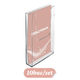 Suport pentru pliante de perete, format 1/3A4 (100 x 210mm), Set 10/buc, JJ DISPLAYS