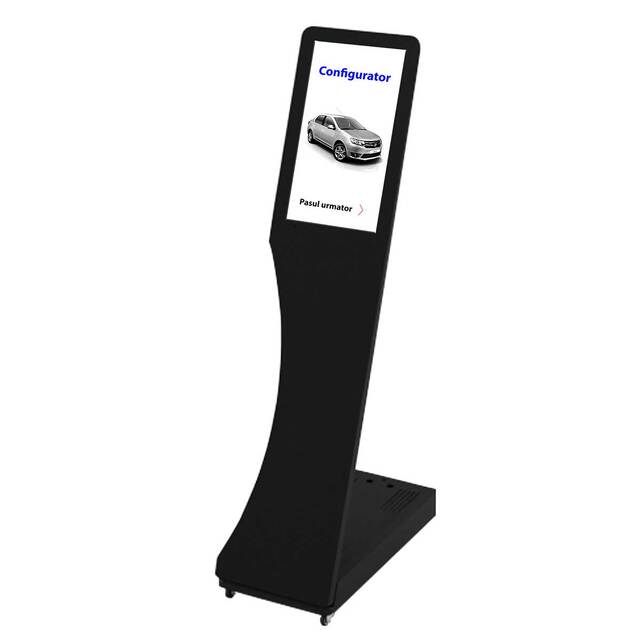 Stand L cu ecran touch LCD, 15 inch