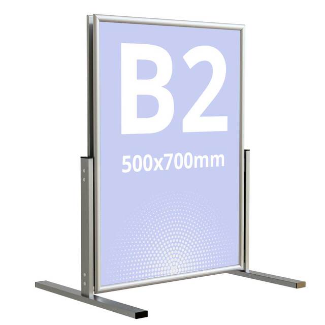 People Stopper Swing Star, dimensiune S5 (500 x 700 mm), JJ DISPLAYS