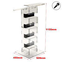 Pupitru din plexiglas, JJ DISPLAYS