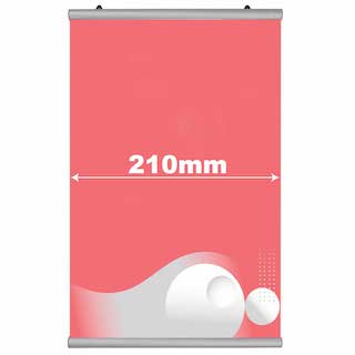 Poster Hanger Click,210 mm, JJ DISPLAYS