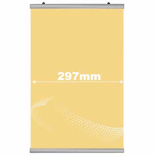 Poster Hanger Click,297 mm, JJ DISPLAYS