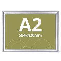 Ramă click ART, cu profile din aluminiu eloxat A2(420 x 594 mm), JJ DISPLAYS