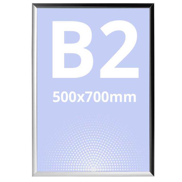 Ramă click Duo Color L B2-500 x 700 mm JJ DISPLAYS