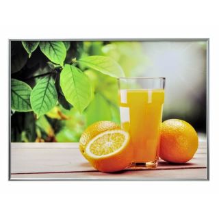Ramă tablou, din aluminiu, argintiu-lucios S7, JJ DISPLAYS, 700 x 1000 mm