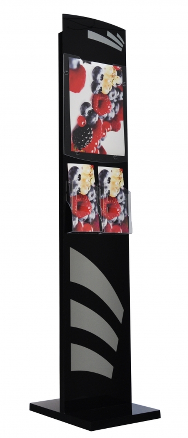 Showroom Display - Info stand din plexiglas pentru expozitii A4, JJ DISPLAYS, 210 x 297 mm