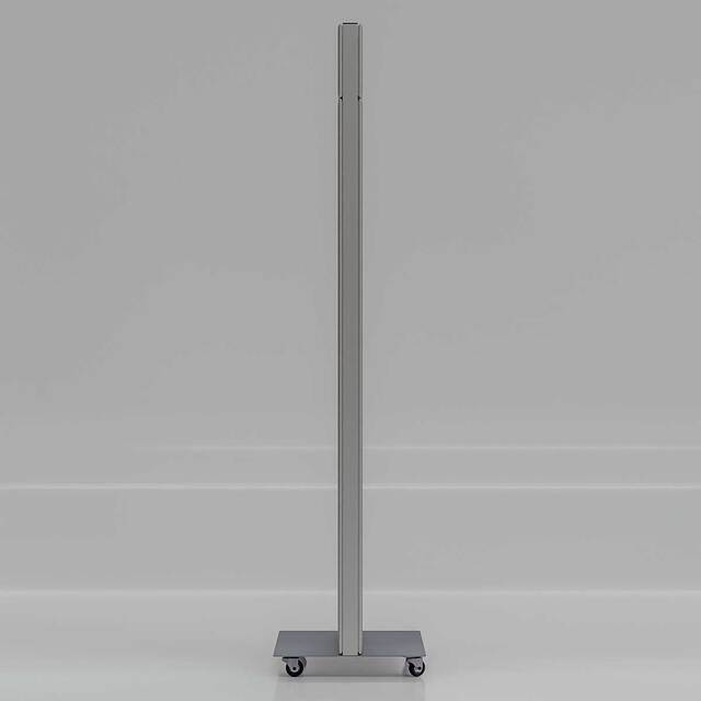 Stand totem, cu 2 rame format 420x1420mm și 2 rame format 160x420mm, dublă față, JJ DISPLAYS