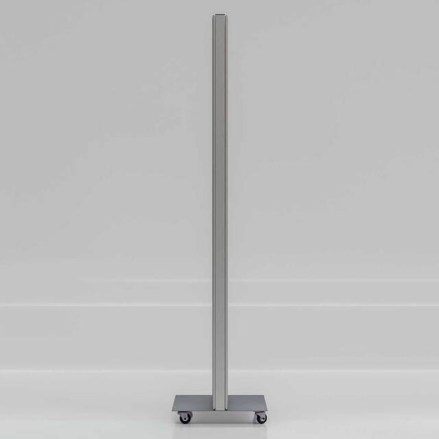 Stand tip totem, cu 2 rame format 420x1615mm, dublă față, JJ DISPLAYS