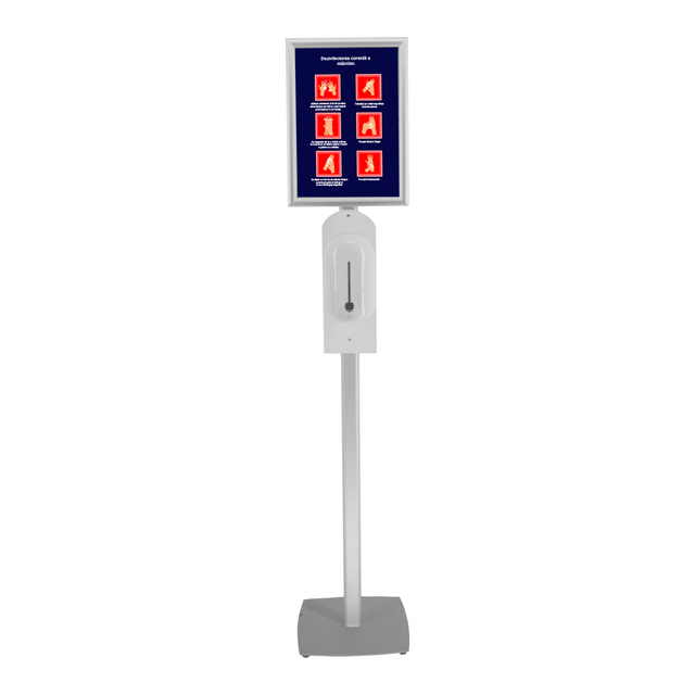 Stand pentru dezinfectare mâini, cu dozator automat, JJ DISPLAYS