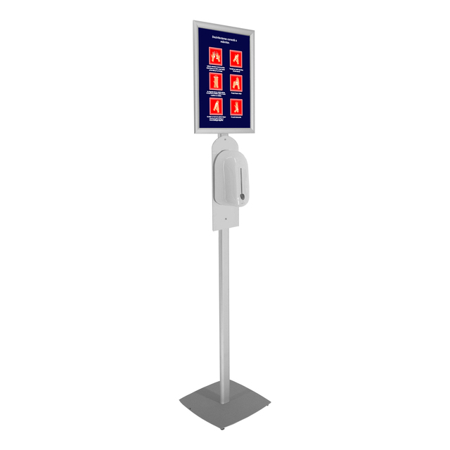 Stand pentru dezinfectare mâini, cu dozator automat, JJ DISPLAYS