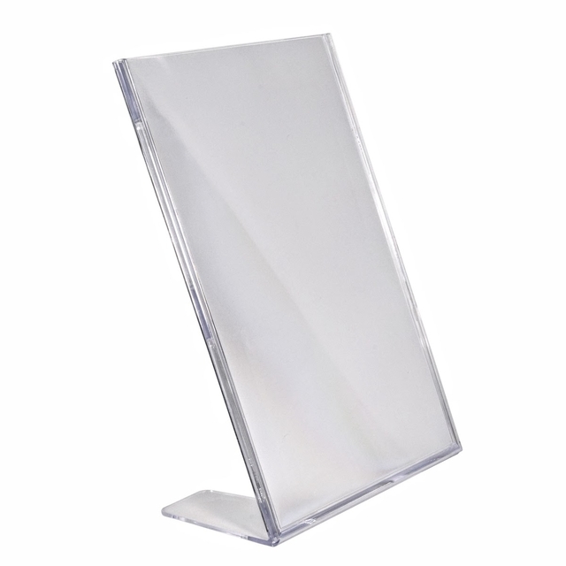 Suport pliante HOLDER MOULDED, din plastic transparent turnat, JJ DISPLAYS