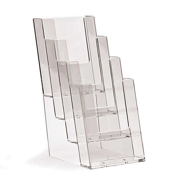 Counter Stander, Leaflet Dispensers- suport pentru pliante JJ DISPLAYS 100 x 210 mm