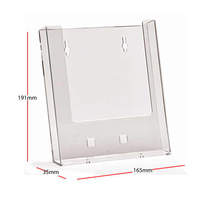 Wall Mounting, Brochure Holders, JJ DISPLAYS, 148 x 210 mm