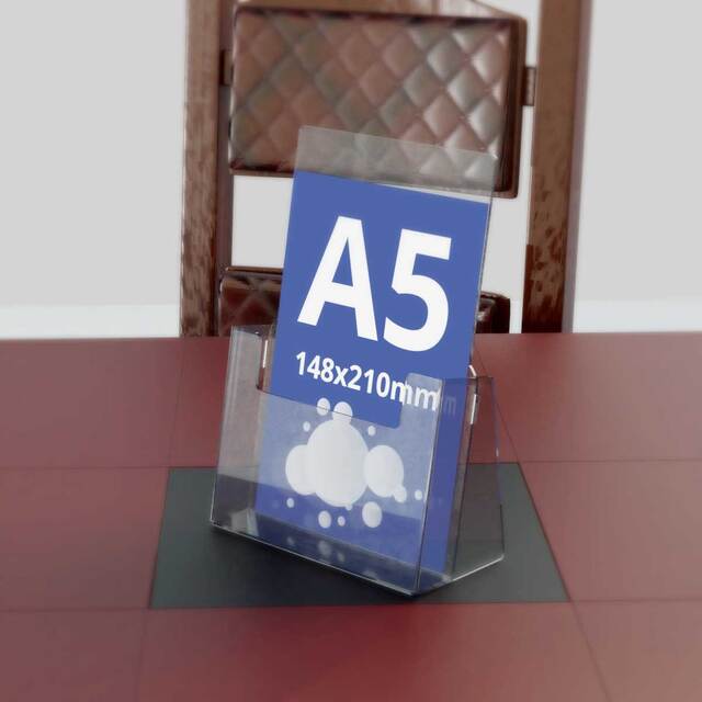 Counter Top A5, JJ DISPLAYS, 148 x 210 mm, Portrait