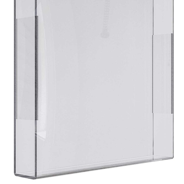 Wall Leaflet Dispenser A4, JJ DISPLAYS, 210 x 297 mm, Portrait