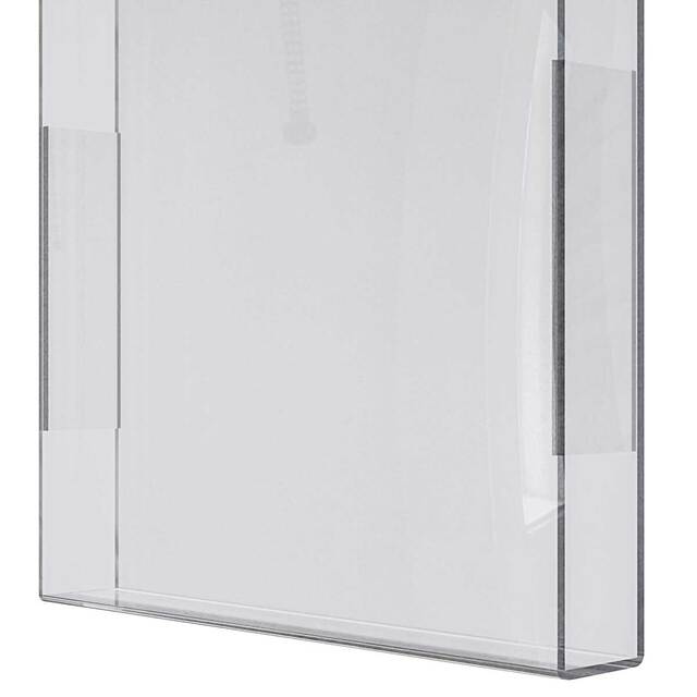 Wall Leaflet Dispenser A4, JJ DISPLAYS, 210 x 297 mm, Portrait