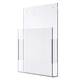 Wall Leaflet Dispenser A5, JJ DISPLAYS, 148 x 210 mm, Portrait