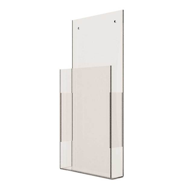 Wall Leaflet Dispenser JJ DISPLAYS 100 x 210 mm Portrait