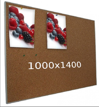 Avizier cu plută, 1000X1400 mm, JJ DISPLAYS