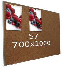 Avizier cu plută S7, JJ DISPLAYS, 700 x 1000 mm