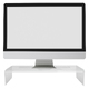 Suport transparent pentru monitor, JJ DISPLAYS