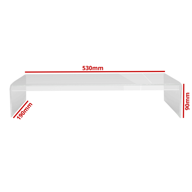 Suport transparent pentru monitor, JJ DISPLAYS