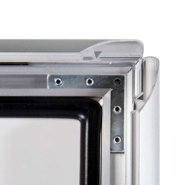 Rama click 35mm din aluminiu, securizată si rezistentă la exterior B2 (500x700mm)