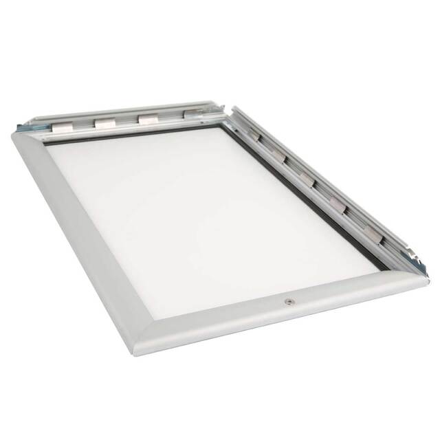 Rama click 35mm din aluminiu, securizată si rezistentă la exterior B2 (500x700mm)