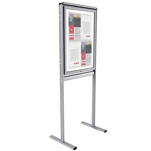 Panou informativ Clasic cu 8 inserturi Nano Display, format B2(500x700mm), dublă față, JJ DISPLAYS