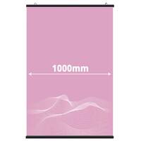 Suport poster tip hanger click NEGRU,1000 mm, JJ DISPLAYS