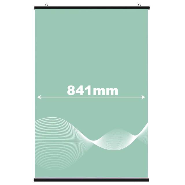 Suport poster tip hanger click NEGRU,841 mm JJ DISPLAYS