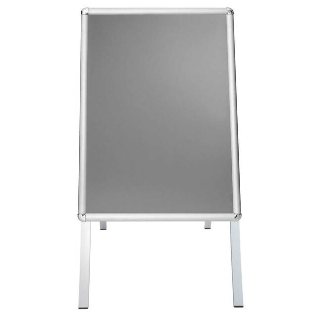 People Stopper, A board din profil aluminiu click  25mm cu colt rotund S5 (500 x 700 mm), JJ DISPLAYS