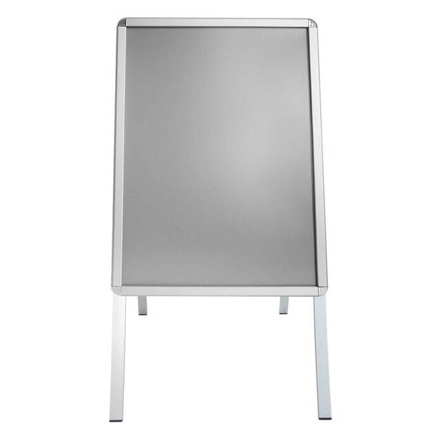 People Stopper, A board din profil aluminiu click  32mm cu colt rotund S5(500 x 700 mm), JJ DISPLAYS