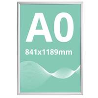 Window Frame 25, ramă click din aluminiu pentru ferestre A0, JJ DISPLAYS, 841 x 1189 mm