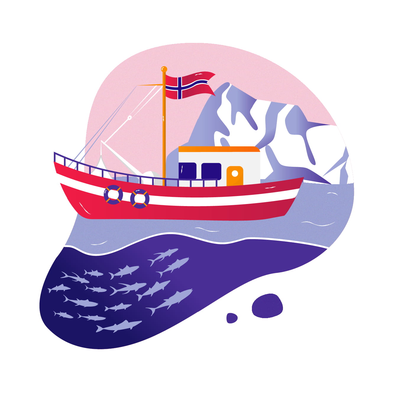 barco de pesca norueguês