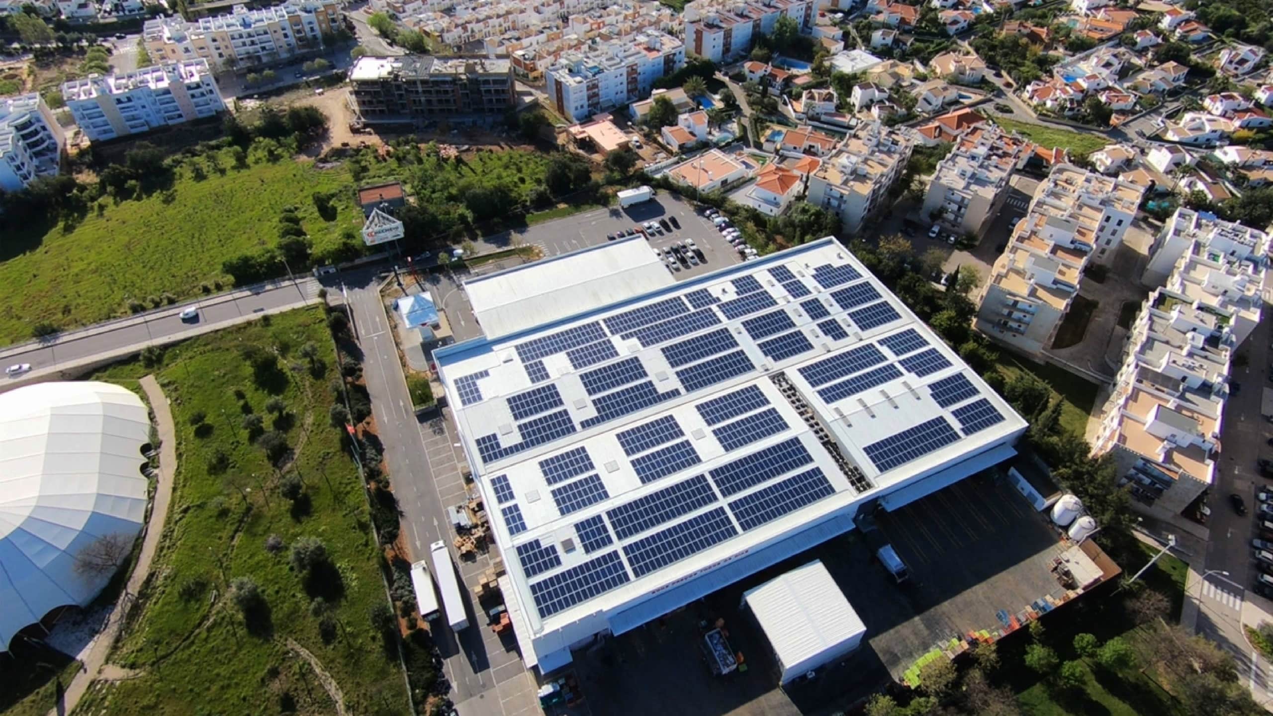 Solar panels at Jerónimo Martins