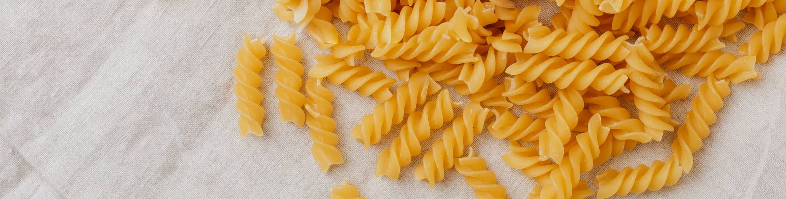 Wheat-based pasta contains gluten.