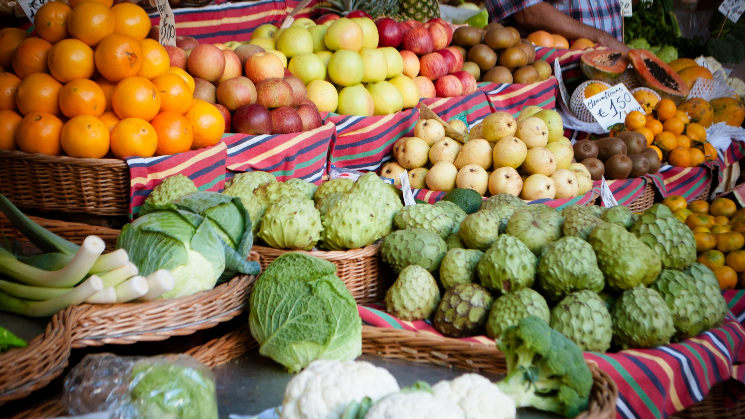 fruta em banca