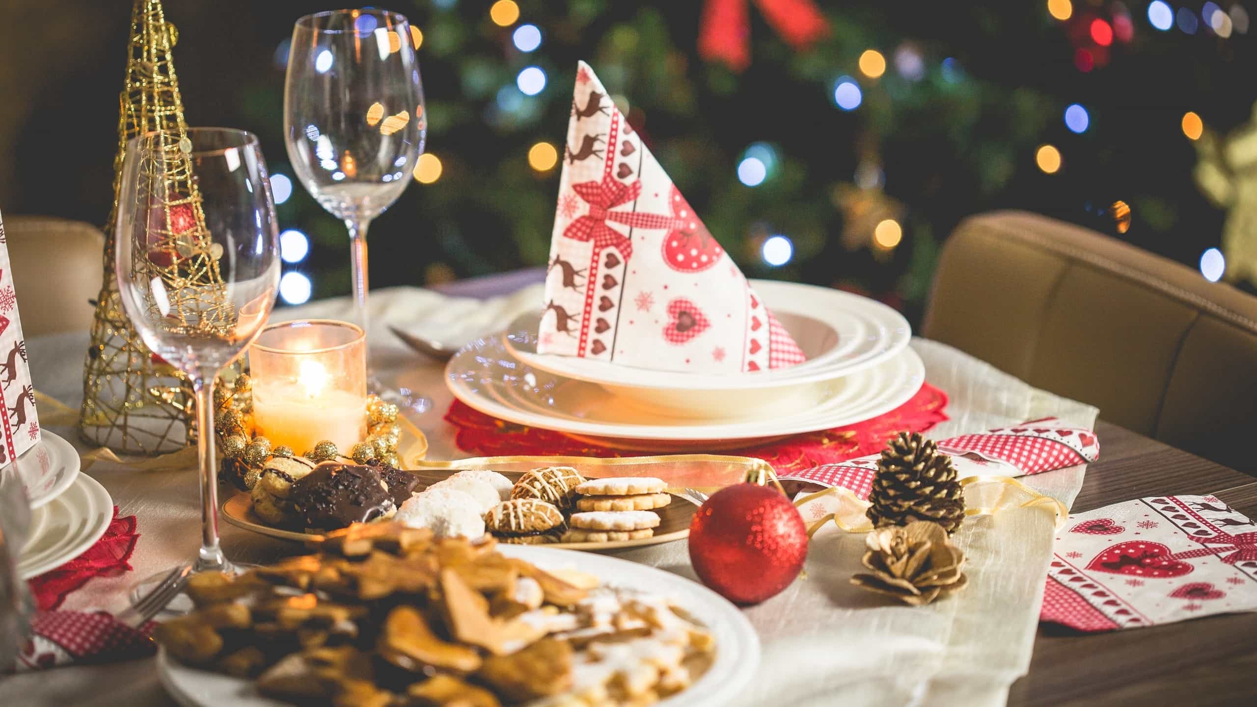 Christmas table