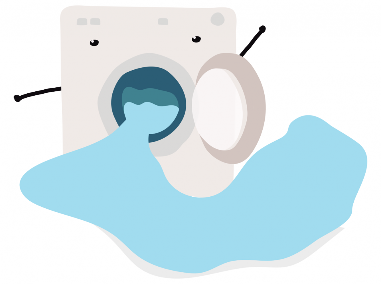 Washing machine illustration