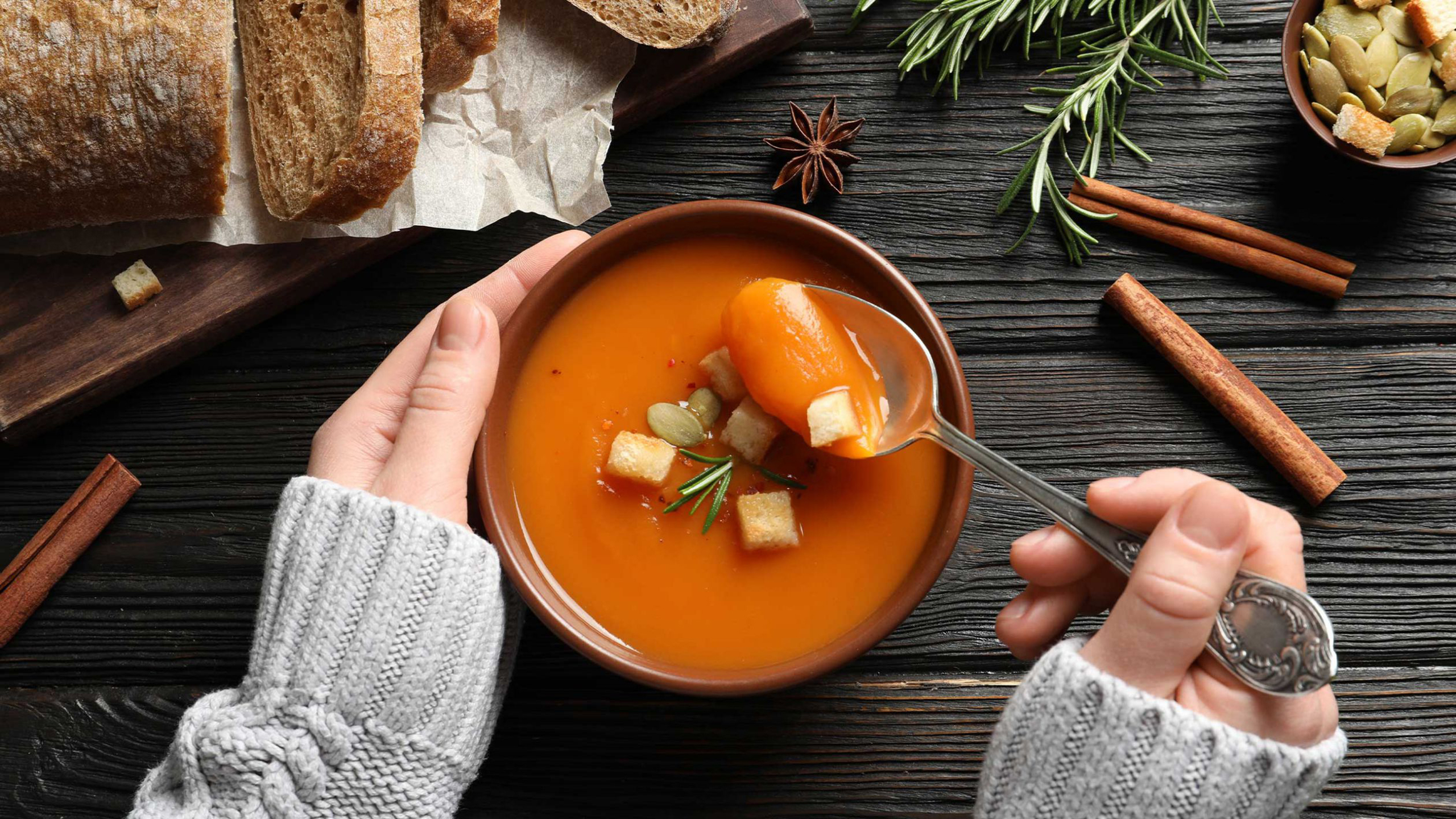 Sweet potato soup