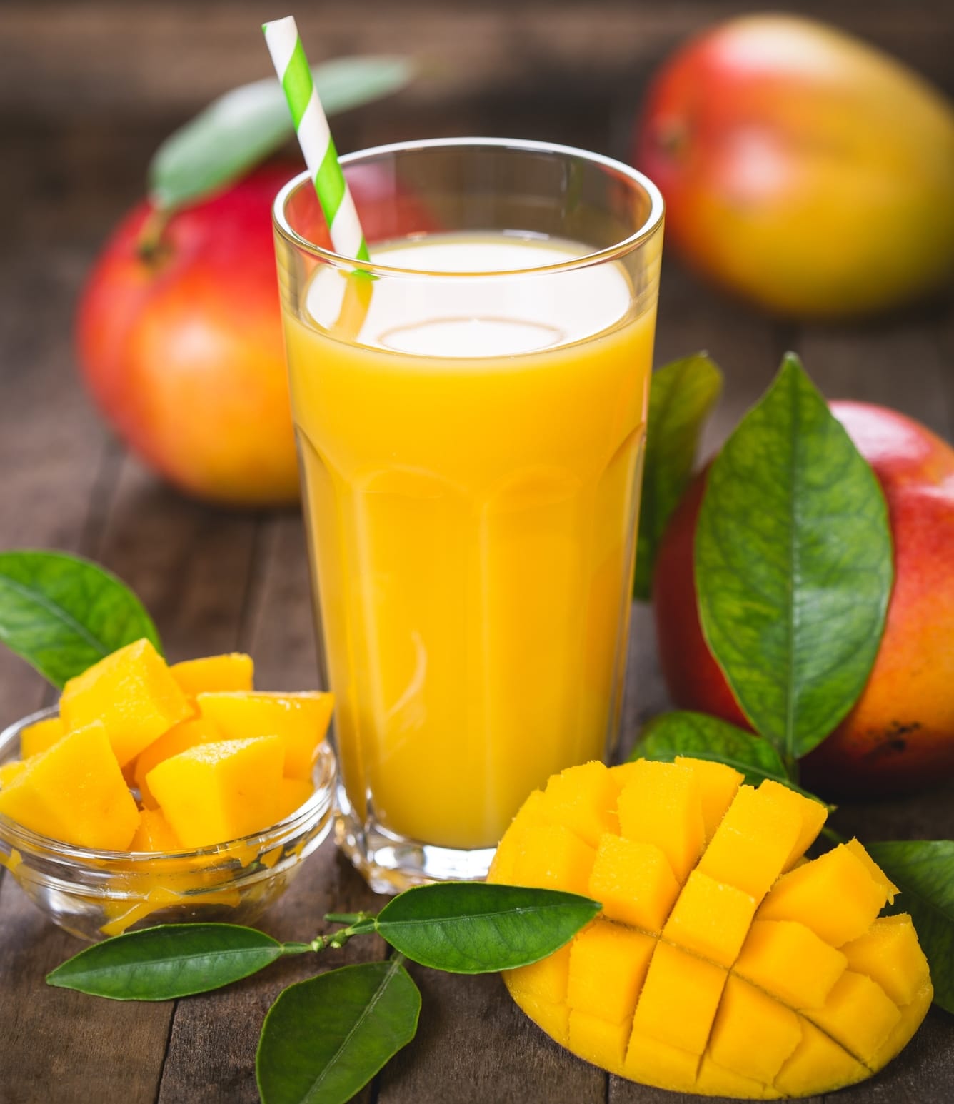 Apple and mango juice