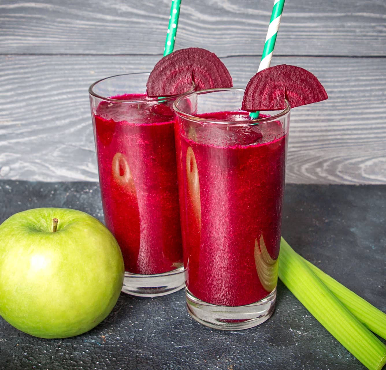 Beetroot and celery juice