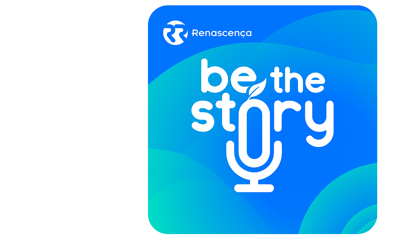 Logo do podcast Be The Story.