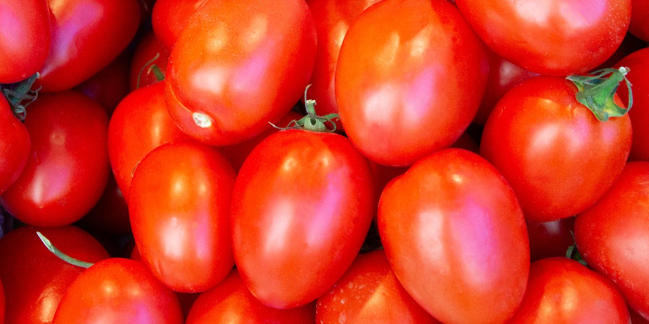 Plum (or elongated) tomatoes.