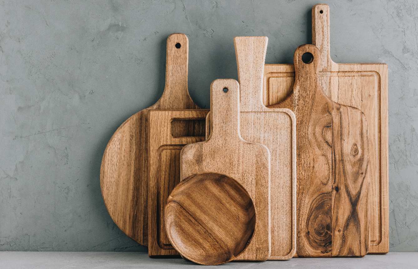 Wooden cutting boards