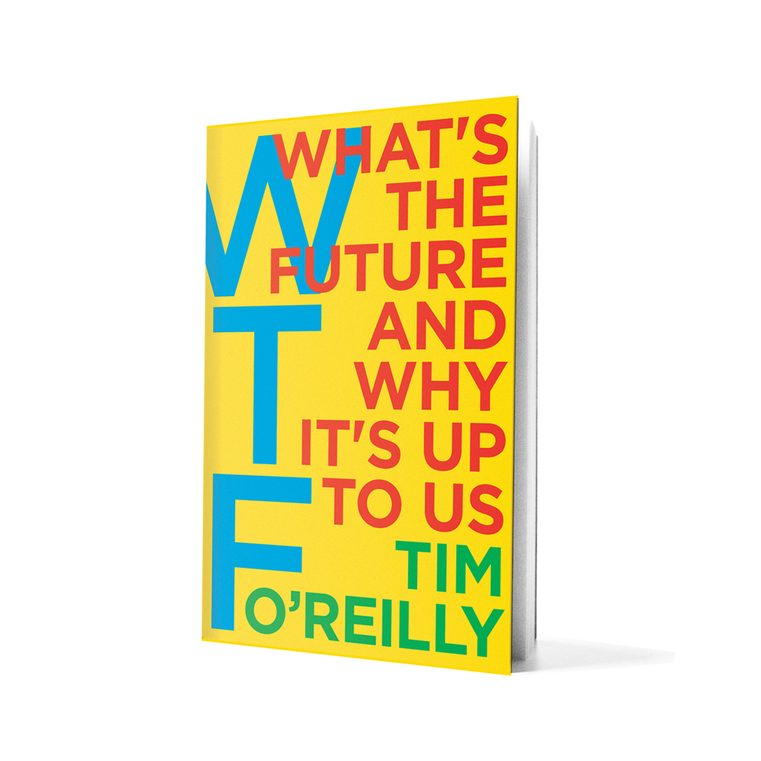 Book WTF in white background