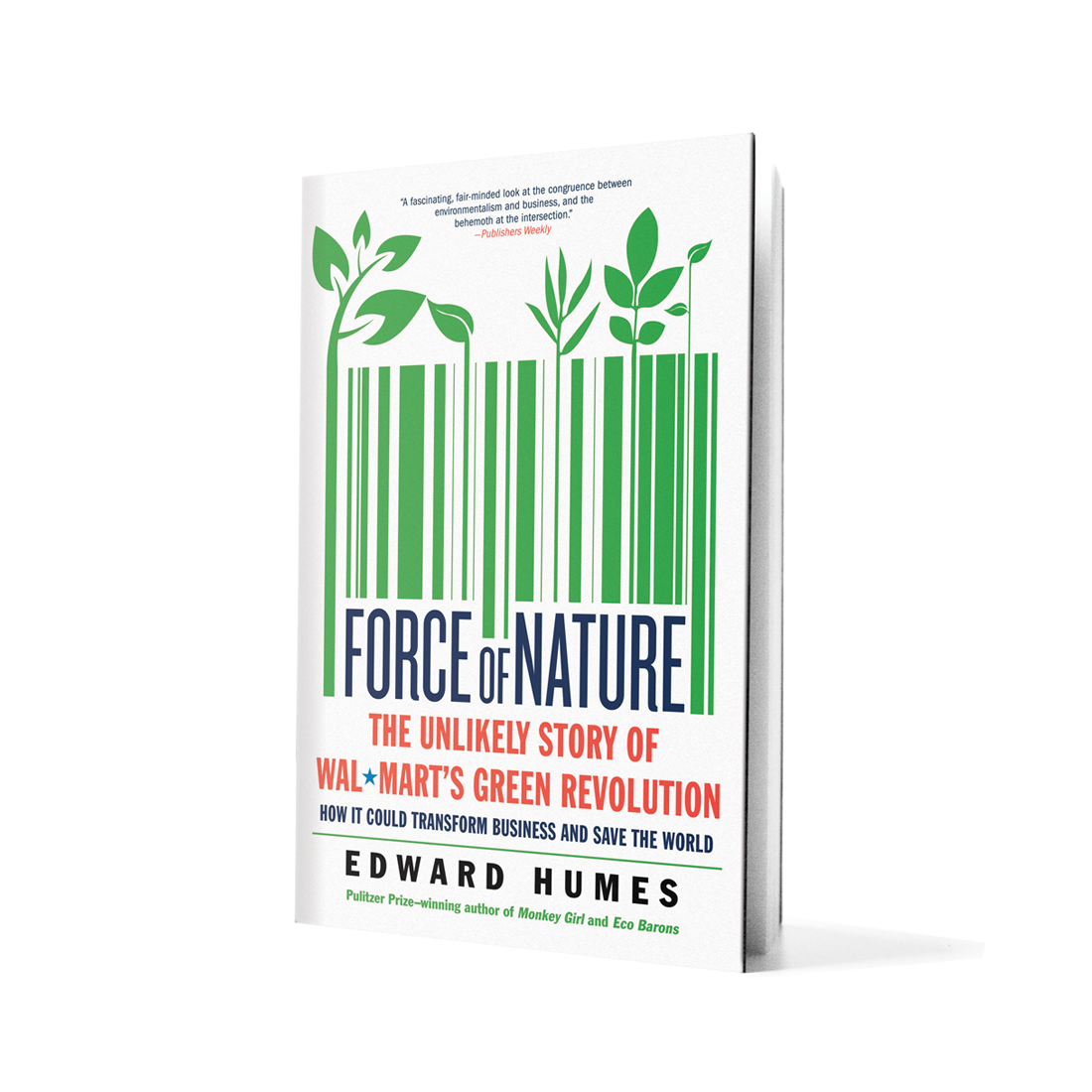 Book Force of Nature in white background